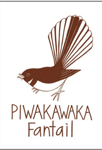 Moa Revival, New Zealand made, NZ Tea towels, Piwakawaka,