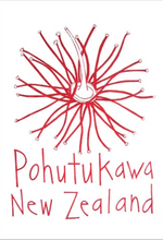 Load image into Gallery viewer, Moa Revival, New Zealand made, NZ Tea towels, Pohutukawa,