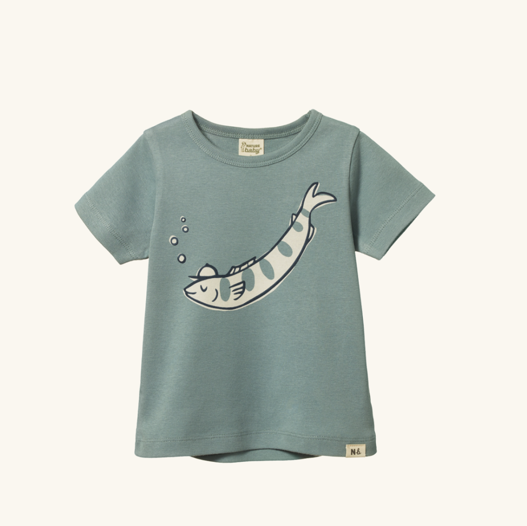 Nature Baby, River Tee, Organic Cotton,