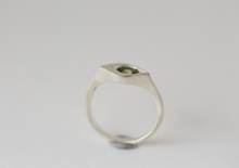 Load image into Gallery viewer, Adele Stewart Maker, Handmade in New Zealand, buy NZ made, Shop local, Sapphire, Ring, Green,