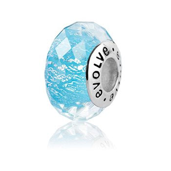 NZ Glaciers (faceted) Charm